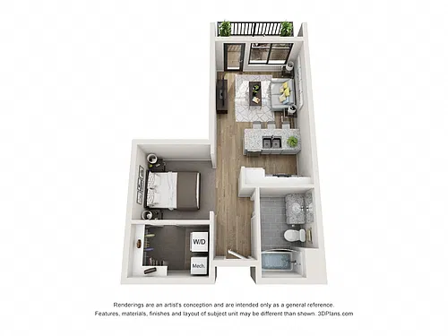 Floor plan Horseshoe