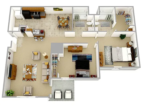Floor plan Magnolia