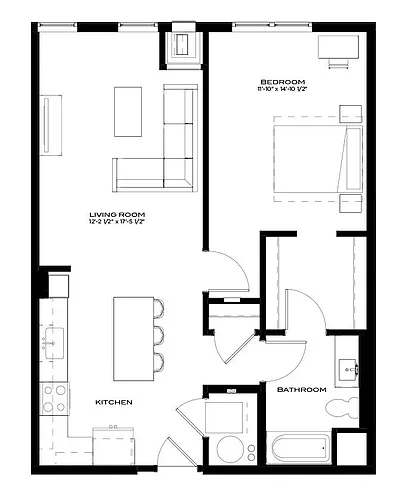 Floor plan A1e