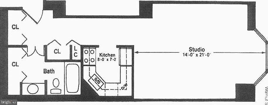 2nd image of 2020 Walnut St APT 19F