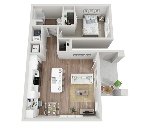 Floor plan 1B