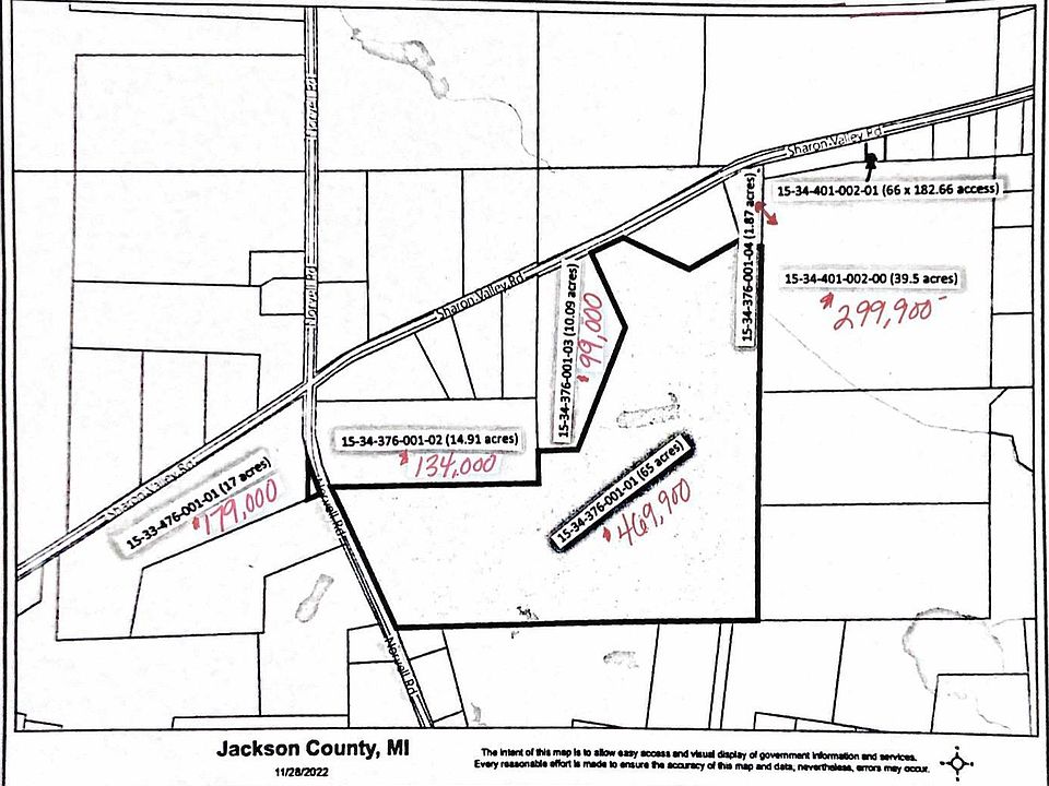 0 Sharon Valley Rd, Brooklyn, MI 49230 MLS 3292072 Zillow