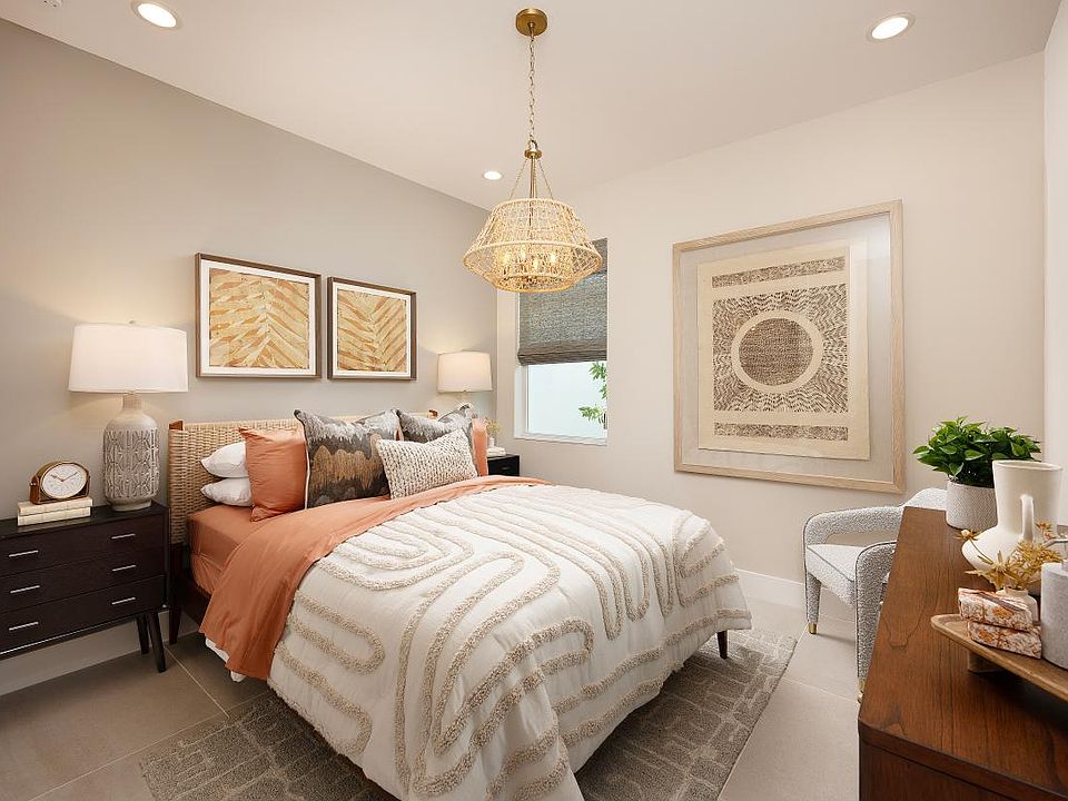 Roomy secondary bedrooms