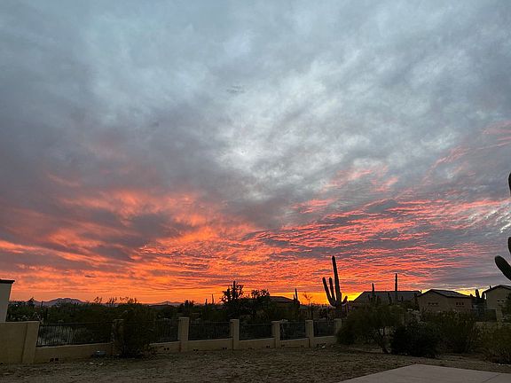 Sunset from the deck