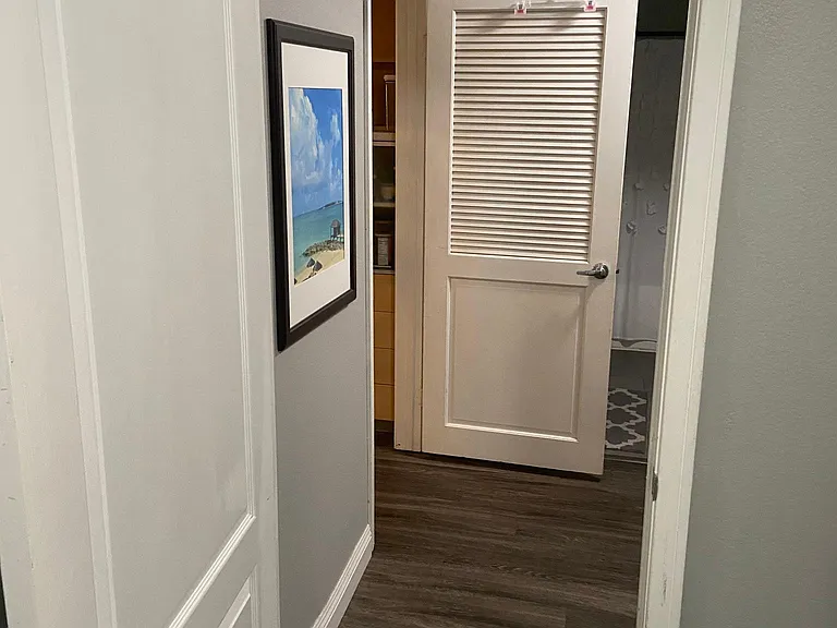 Exit from master bedroom