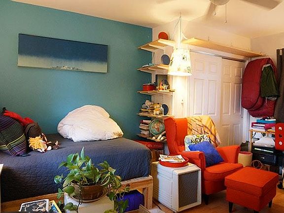 Living Area & Bedroom