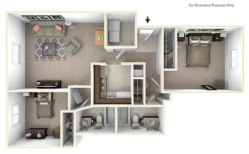 Floor plan Begonia