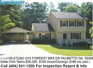 210 Forest Brook Dr, Palmetto, GA 30268