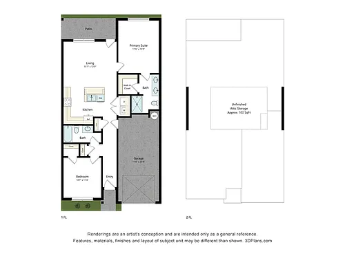 Floor plan Ginger