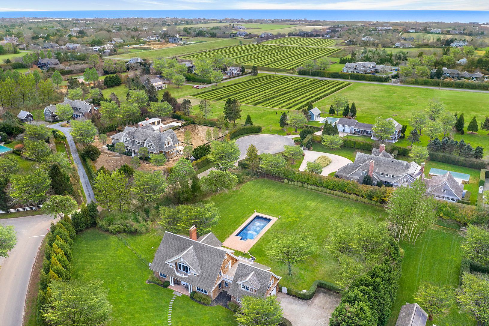  Sagaponack South Home with Farm Views