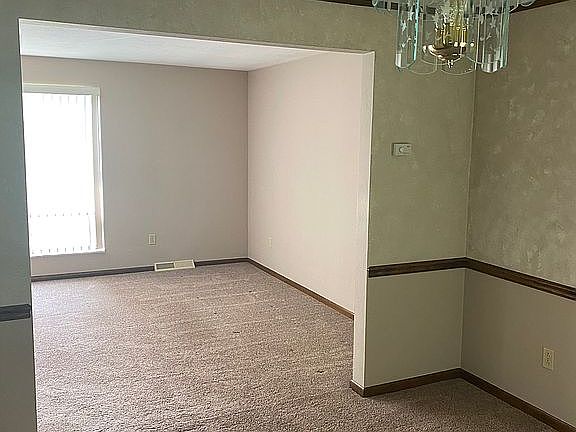 Dining room into family room