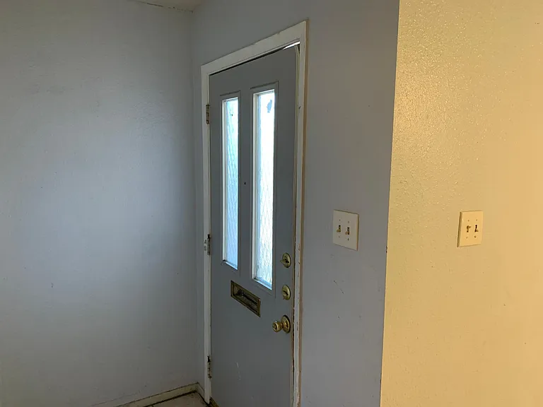 Front door entry.