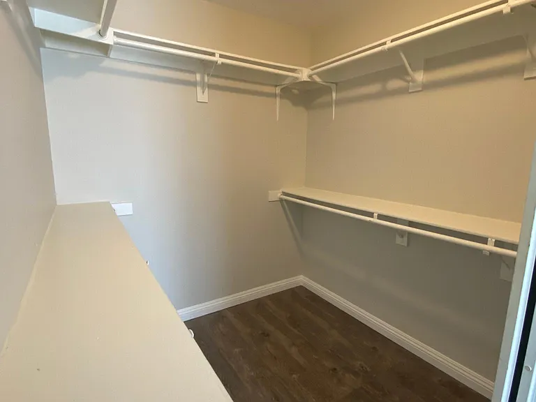 Large walk-in closet