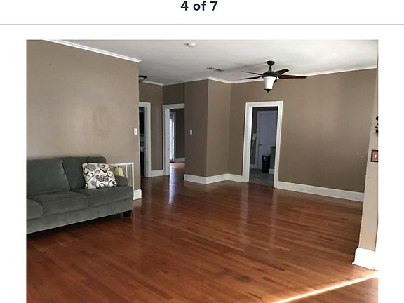 Living room and dining room