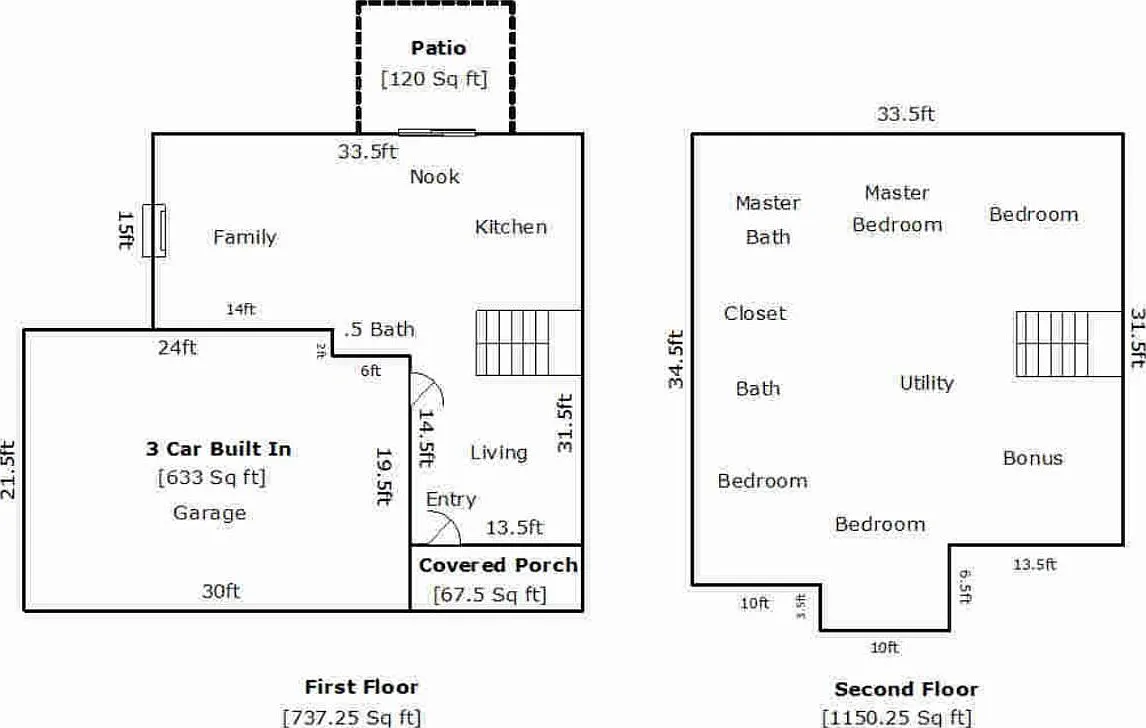 4 bed, 2.5 bath, 1861 sqft, $3,500 — Photo 4