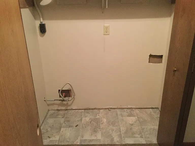 Washer and dryer provided