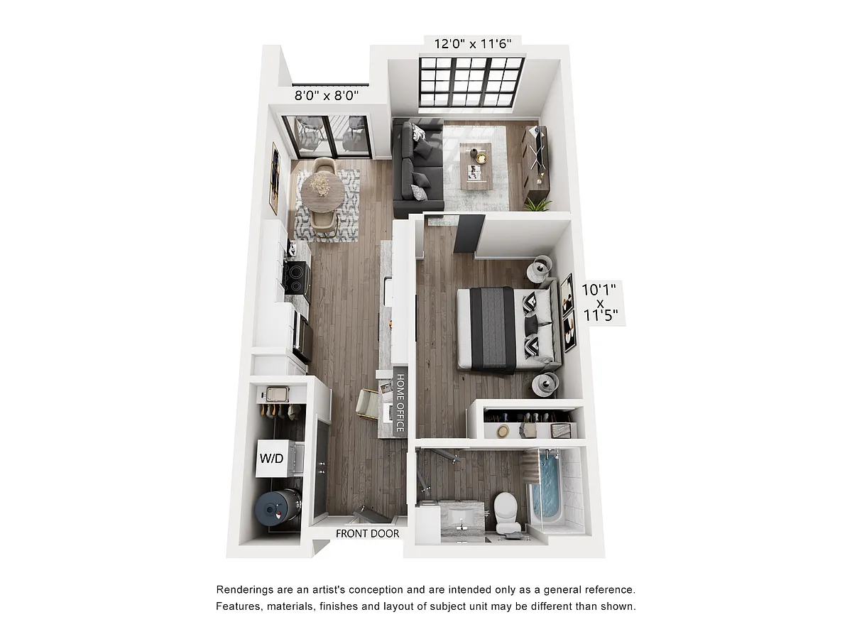 Floor plan Oak