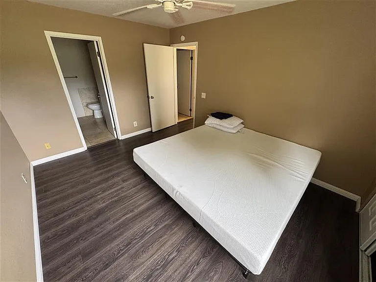 Bed has been removed