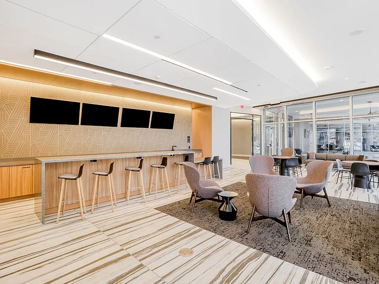 Hang out in our newly renovated media area
