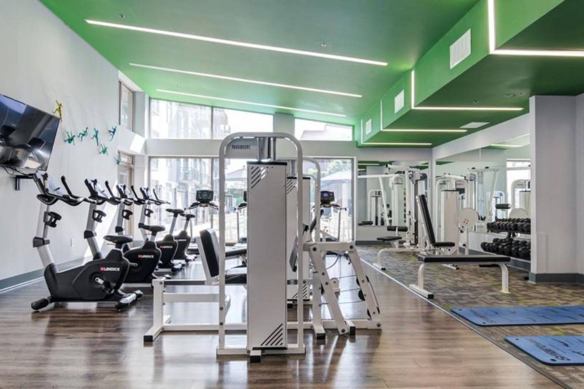 Equipped with a full Fitness Center