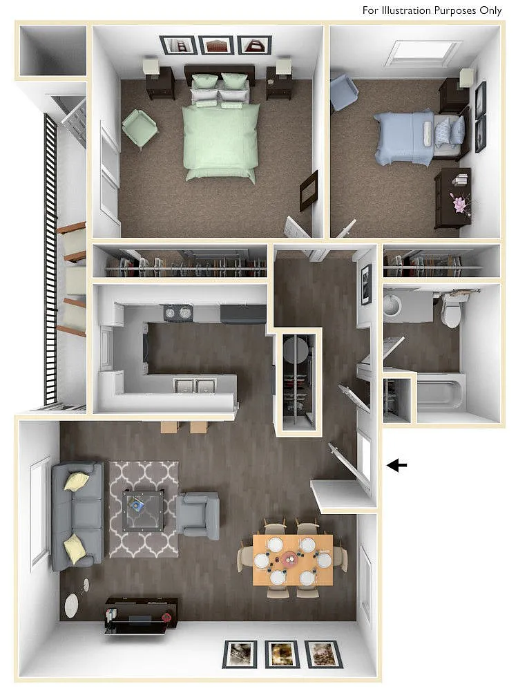 Floor plan Columbia