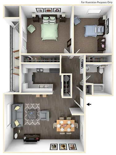 Floor plan Columbia