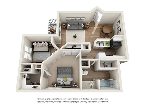 Floor plan Key Largo