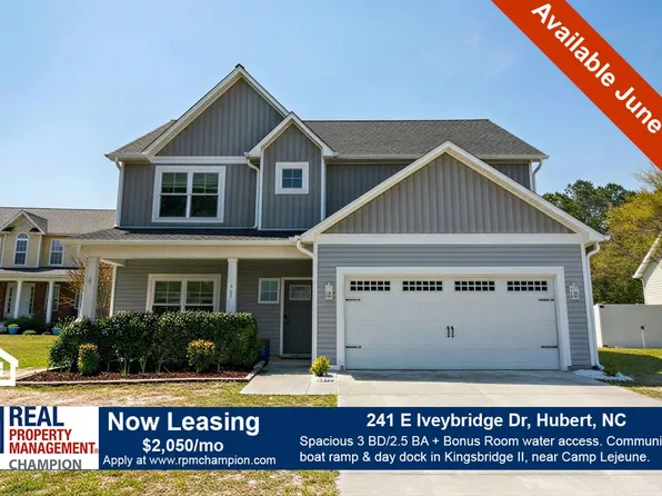 241 E Ivybridge Dr, Hubert, NC 28539