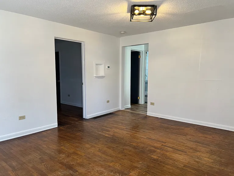View of living room from the front door