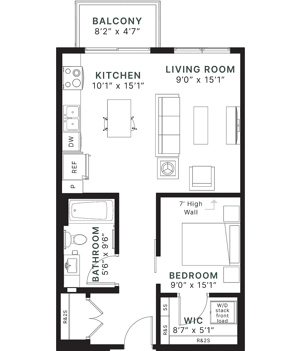 Floor plan Bergamot