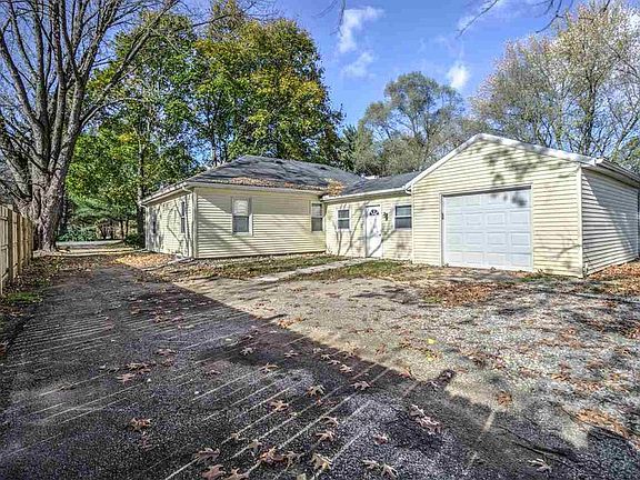 attached garage and entrance
