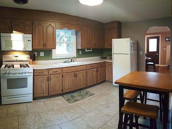 updated kitchen with new appliances