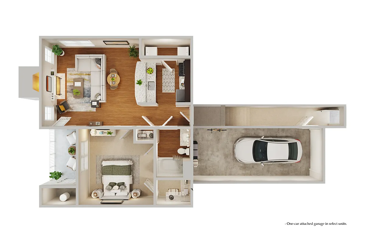Floor plan A1B