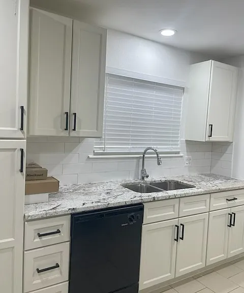 Newly remodeled kitchen