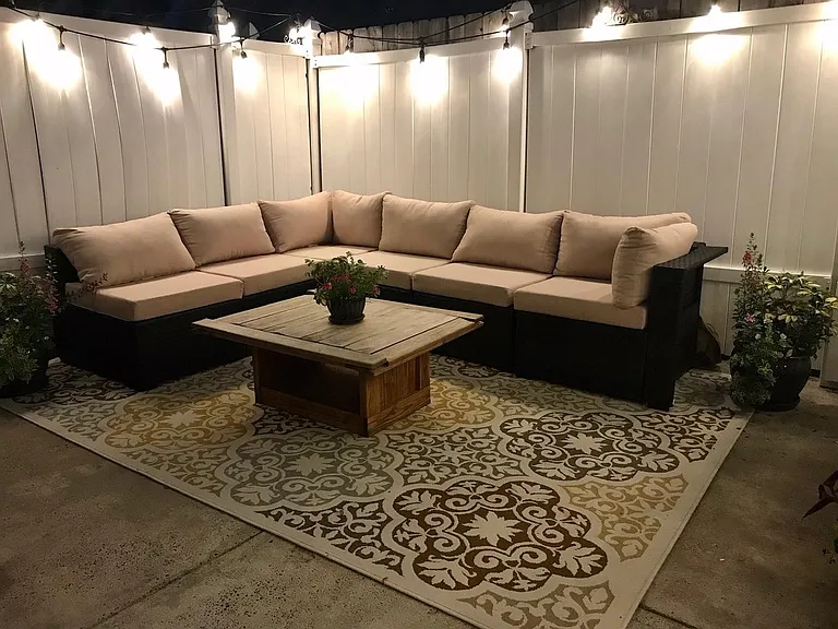 Back patio