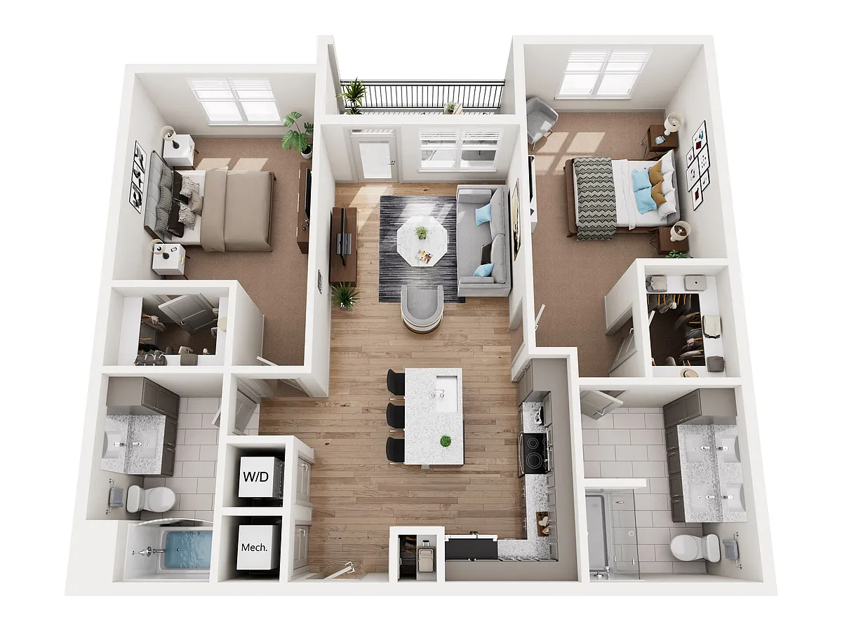 Floor plan B4