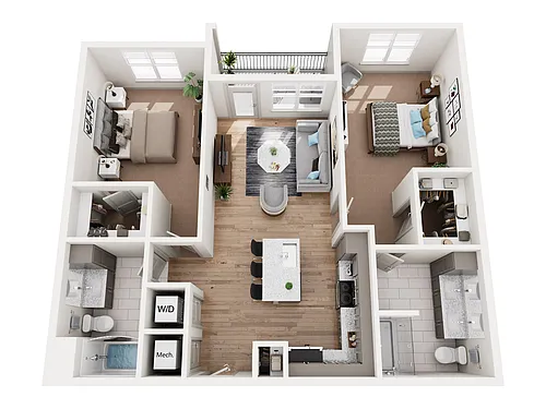 Floor plan B4