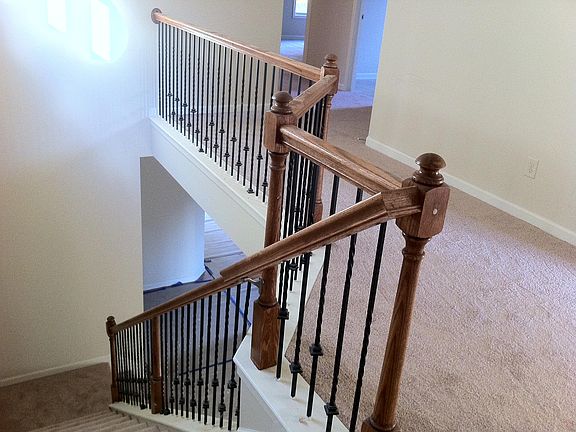 Iron casted railings
