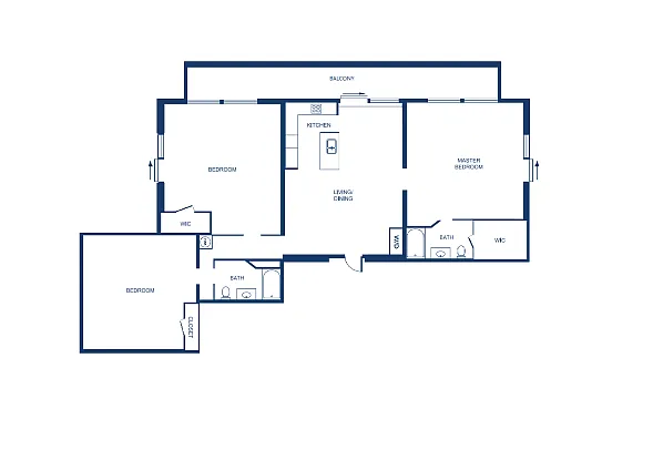 Floor plan Pacific