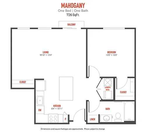 Floor plan Mahogany
