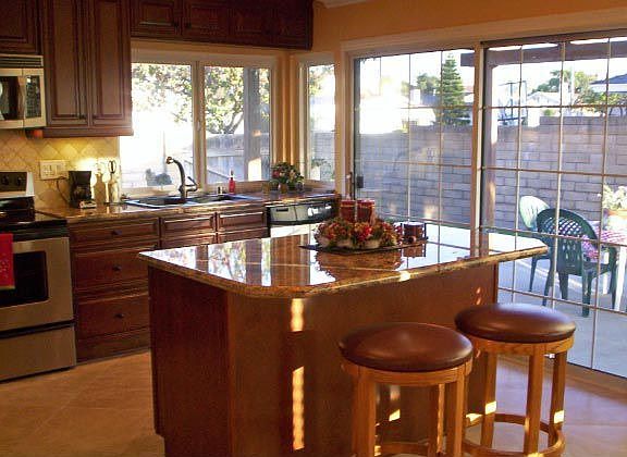 Brand new custom kitchen.