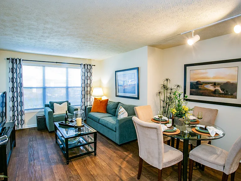 Spacious Living Rooms