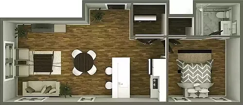 Floor plan 206