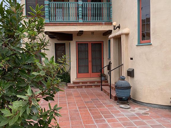 Gated Front Courtyard