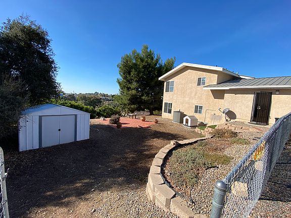 Huge backyard and completely fenced.