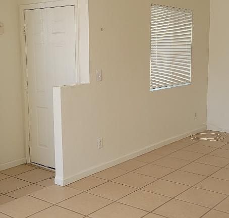 Entrance and living room