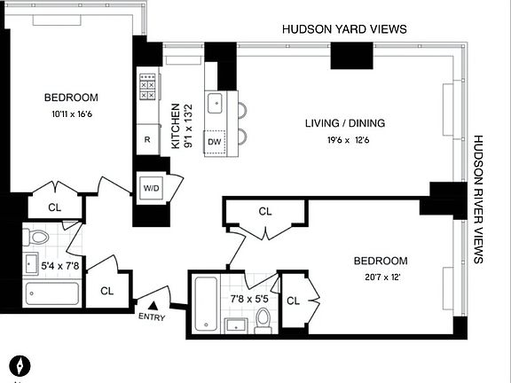 2nd image of 635 W 42nd St APT 40K