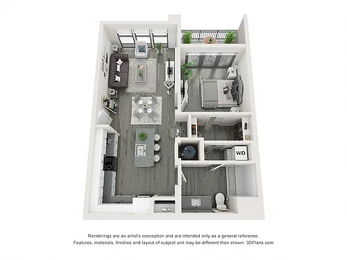 Floor plan 1B