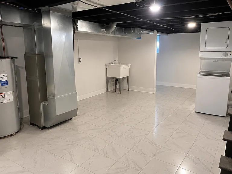 Basement and Laundry Room