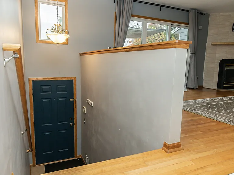 Front entry door